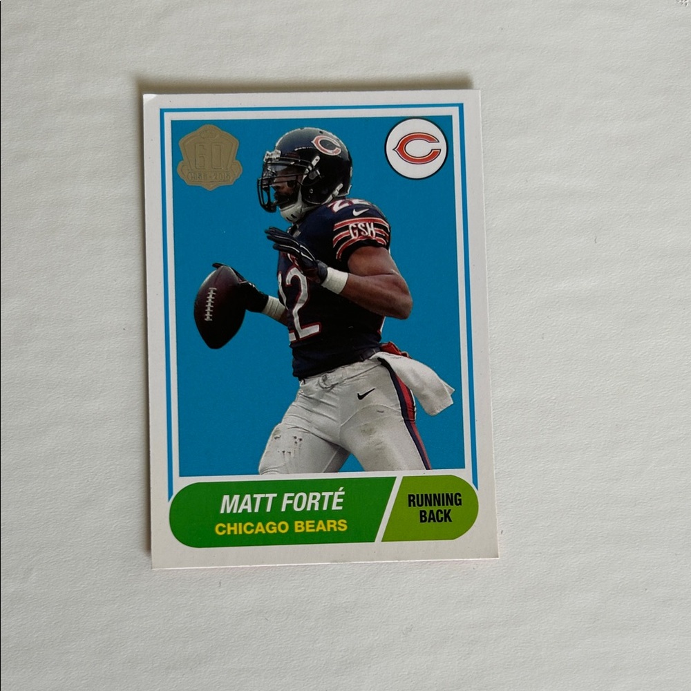Matt Forté Chicago Bears Trading Card